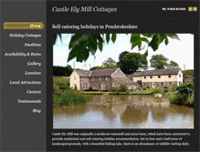 Tablet Screenshot of castle-ely-mill.com